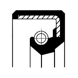 CORTECO Shaft Seal, injector pump 01030123B