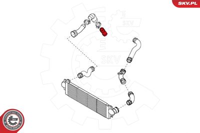 Charge Air Hose 24SKV652