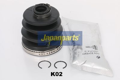 JAPANPARTS Gofruotoji membrana, kardaninis velenas