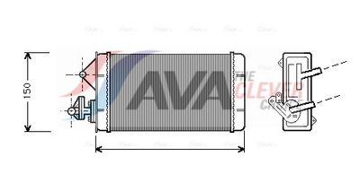 SCHIMBăTOR DE CăLDURă îNCăLZIRE HABITACLU