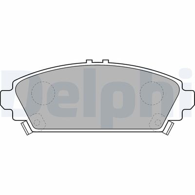 Brake Pad Set, disc brake LP1526