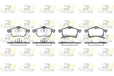 Bremsbelagsatz, Scheibenbremse