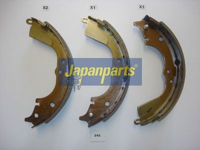 JAPANPARTS Stabdžių trinkelių komplektas