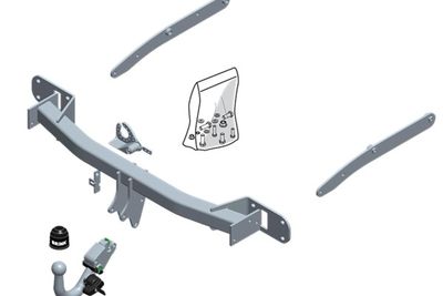 Zestaw zaczepu przyczepy BRINK 579100