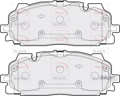 Brake Pad Set APEC PAD2162B