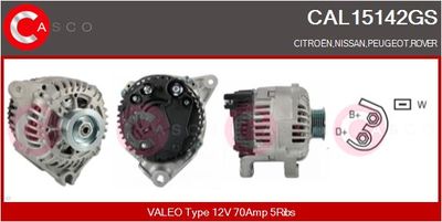 Генератор CASCO CAL15142GS для ROVER 100