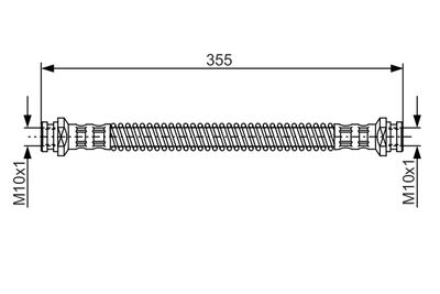 BOSCH Bremsschlauch