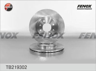 FENOX TB219302 Тормозные диски FENOX для KIA RIO