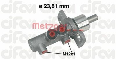METZGER 202-260 Главный тормозной цилиндр  для PORSCHE BOXSTER (Порш Боxстер)
