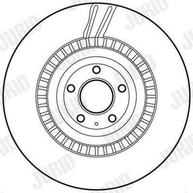 BREMSSCHEIBE JURID 562696JC 2