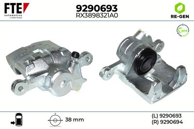 спирачен апарат FTE 9290693