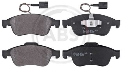 A.B.S. 37774 Тормозные колодки и сигнализаторы  для ALFA ROMEO GIULIETTA (940_) 1.4 BiFuel (940FXA1A, 940FXT1A)