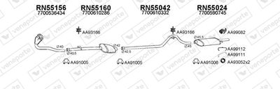SISTEM DE ESAPAMENT VENEPORTE 550224