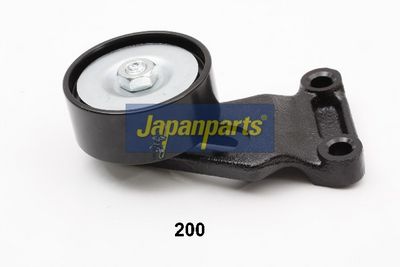 JAPANPARTS Įtempiklio skriemulys, V formos rumbuotas diržas