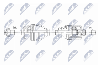 Wał napędowy NTY NPW-CT-117