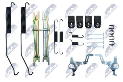 NTY Zubehörsatz, Feststellbremsbacken