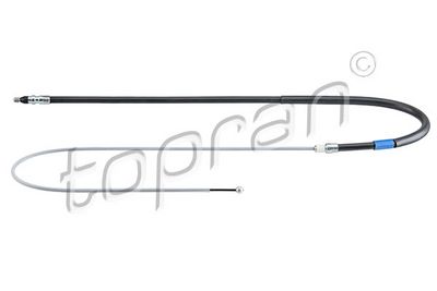 жило, ръчна спирачка TOPRAN 501 722