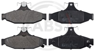 Комплект тормозных колодок, дисковый тормоз A.B.S. 38413 для PONTIAC FIREBIRD