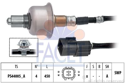 FACET 10.8279 Лямбда-зонд  для KIA PICANTO (Киа Пиканто)