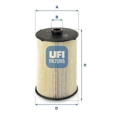 Bränslefilter UFI 26.043.00