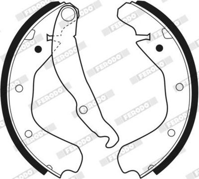 SET SABOTI FRANA FERODO FSB198 2