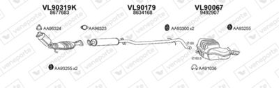 ABGASANLAGE VENEPORTE 900181
