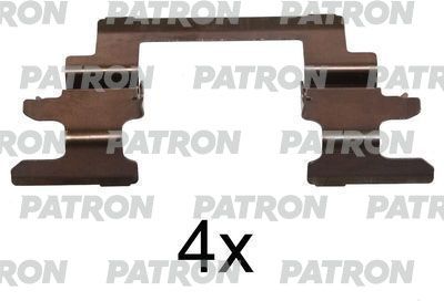 PATRON PSRK1025 Скобы тормозных колодок  для PEUGEOT  (Пежо 4008)