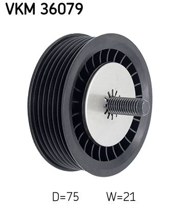 Паразитный / ведущий ролик, поликлиновой ремень SKF VKM 36079 для NISSAN NV200