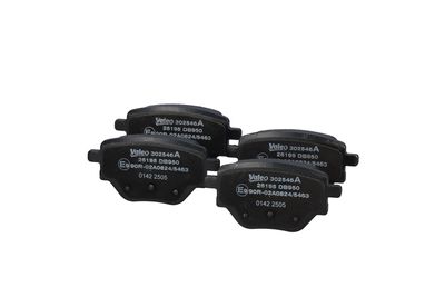 BREMSBELAGSATZ SCHEIBENBREMSE VALEO 302546A 27