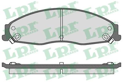 Комплект тормозных колодок, дисковый тормоз LPR 05P1704 для CADILLAC STS