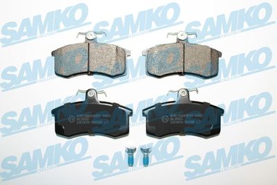 Комплект тормозных колодок, дисковый тормоз SAMKO 5SP288 для LADA 111