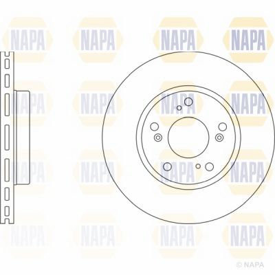 Brake Disc NAPA NBD5072