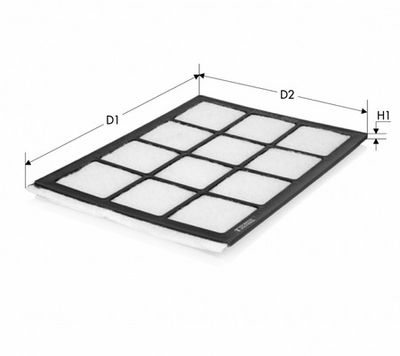 Фильтр, воздух во внутренном пространстве TECNECO FILTERS CK2504 для FIAT ALBEA