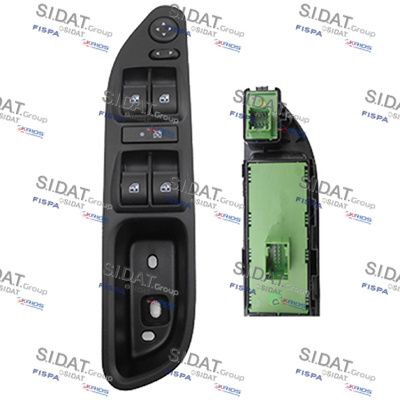 Выключатель, стеклолодъемник SIDAT 5.145285A2 для FIAT TIPO