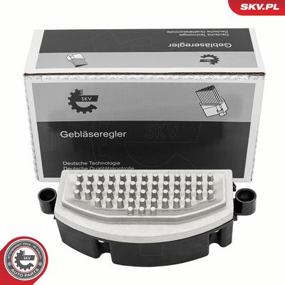 Regulace, vnitřní ventilace SKV 94SKV132