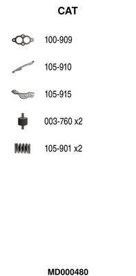 CATALIZATOR FA1 MD000480