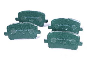 WXQP 40796 Тормозные колодки и сигнализаторы для TOYOTA NOAH/VOXY (_R6_) 2.0 4WD (AZR65G)