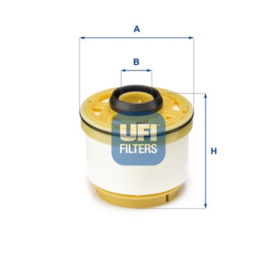 Топливный фильтр UFI 26.045.00 для FIAT FULLBACK