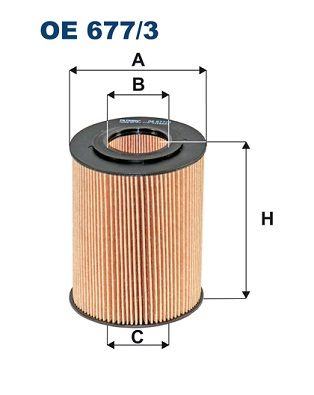 Oljefilter FILTRON OE 677/3