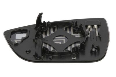 Zijspiegel glas Rechts (in reliëf, met verwarming, chroom) past: CUPRA ATECA SEAT ATECA, TARRACO 04.16-