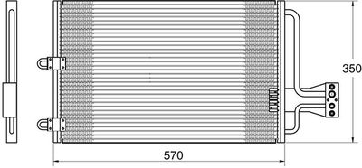 Condensor, airconditioning