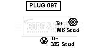 BORG & BECK Dynamo / Alternator (BBA2024)