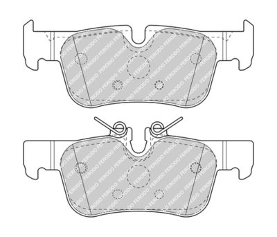 SET PLACUTE FRANA FRANA DISC FERODO FDB4954 1