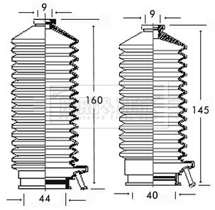 Bellow Kit, steering Borg & Beck BSG3135