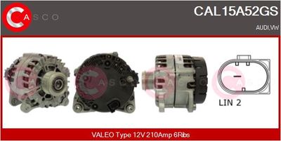 CASCO Generator Genuine (CAL15A52GS)
