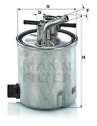Топливный фильтр MANN-FILTER WK 9067 для NISSAN CABSTAR