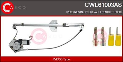 Zvedací zařízení oken CASCO CWL61003AS