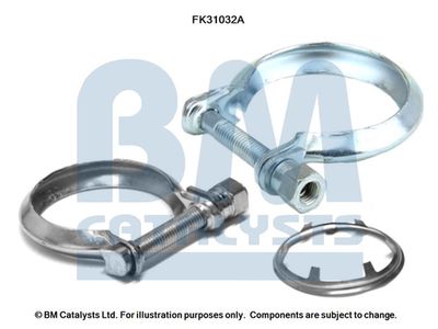 Монтажный комплект, катализатор BM CATALYSTS FK31032 для OPEL GRANDLAND