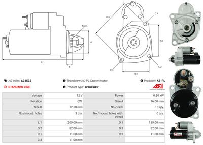 STARTER AS-PL S3157S 4