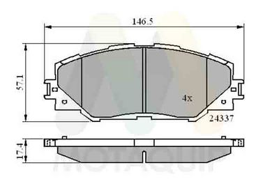 SET PLACUTE FRANA FRANA DISC